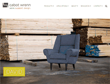 Tablet Screenshot of cabotwrenn.com